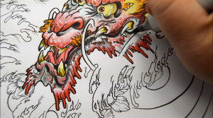 Chapter 1: Coloring The Dragon Head